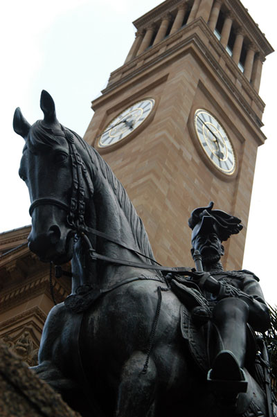 King George V, Brisbane City Hall clocktower