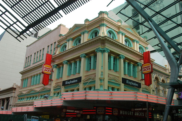 Queen Street Mall Hungry Jack's at Albert Street, Brisbane