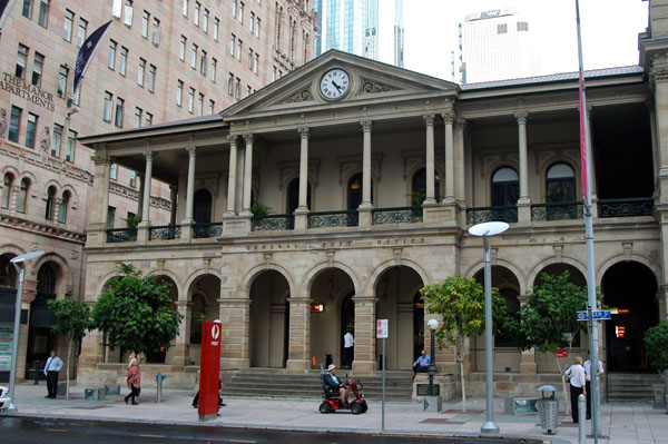 General Post Office, Queen Street at ANZAC Square