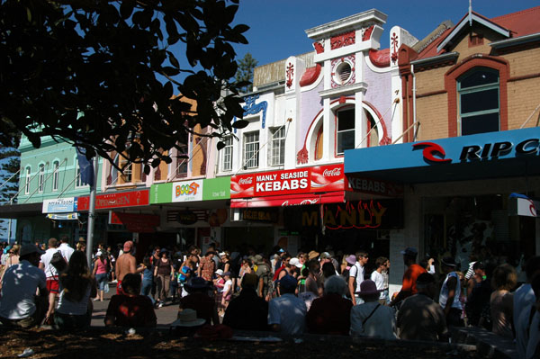 Main street of Manly