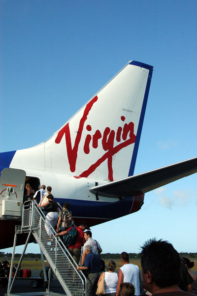 Virgin Blue 737 Perth Princess at Mackay