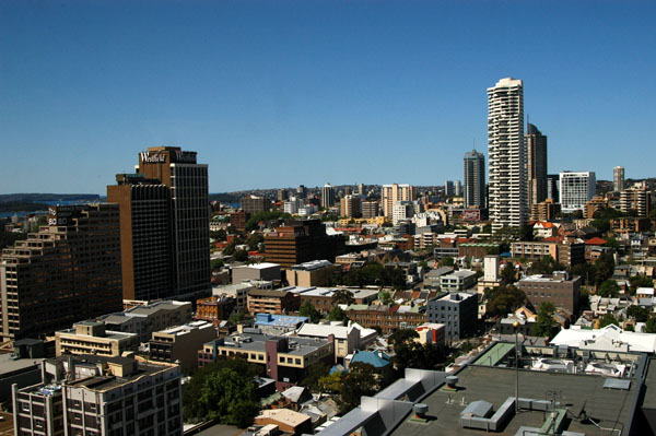 View east from the Marriott, Hyde Park
