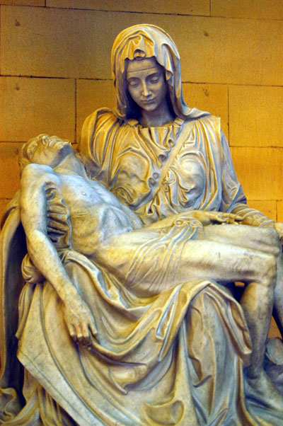 Replica of Michaelangelo's Pieta