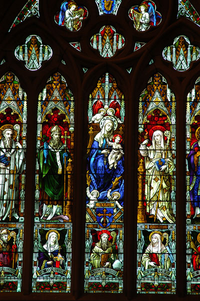 Stained glass, St. Mary's Cathedral, Sydney