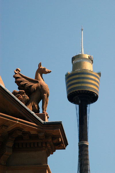 Monument & Sydney Tower
