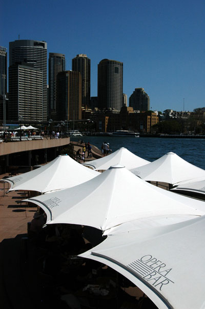 Cafe at the opera house