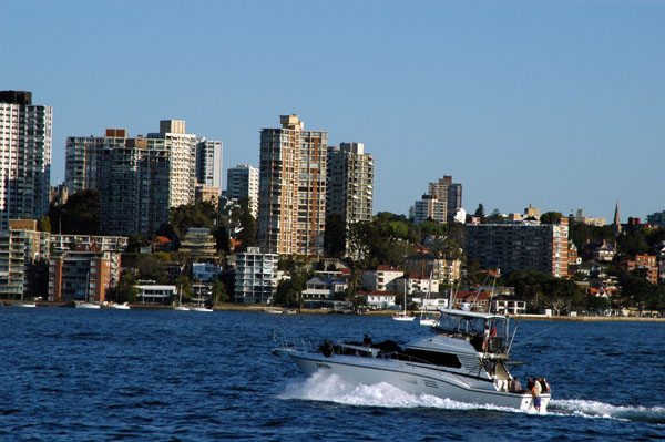 South shore of Sydney Harbour