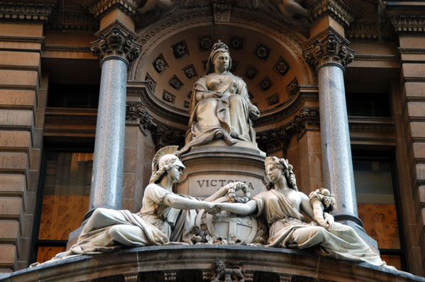 Queen Victoria on the Old Martin Place Post Office