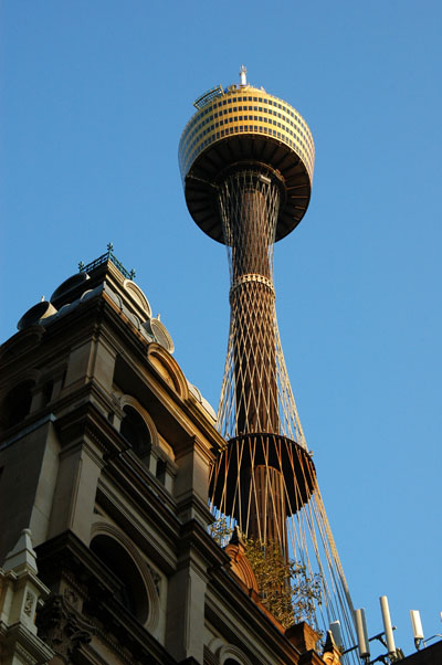 Sydney Tower, Pitt St Mall
