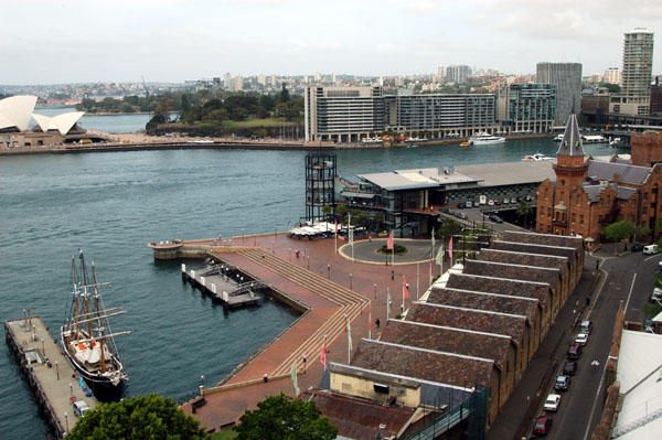 The Rocks from the Sydney Harbour Bridge