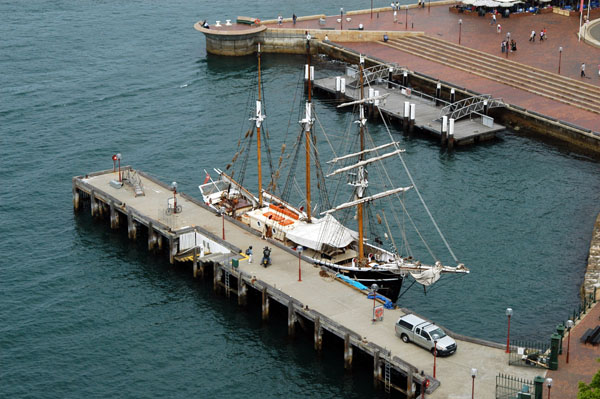 The Rocks pier