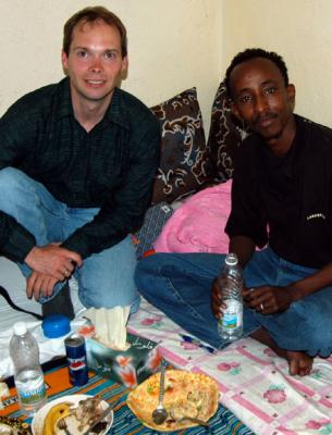 On our last day, Suleiman invited us to his home for lunch.