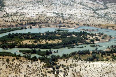 Kunene River (Rio Cunene) Namibia/Angola