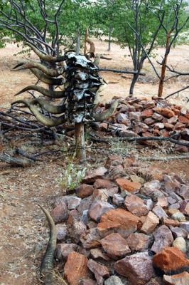 Himba cemetary