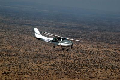 V5-JOG over western Etosha