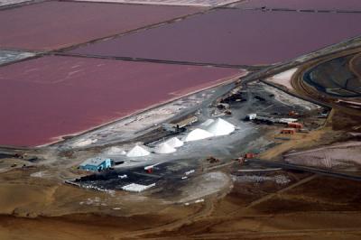 Walvis Bay Salt Works, Namibia