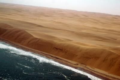 The Long Wall of dunes between Sandwich Harbour and Conception Bay, Namibia