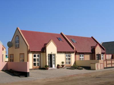 The house of Eckhart's father and stepmother in Swakopmund