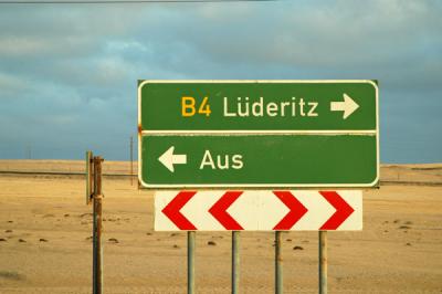 Lüderitz can be reached from Windhoek by paved road
