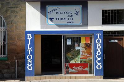 Biltong shop, Bismarckstrasse, Lüderitz
