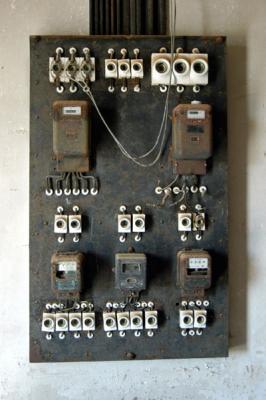 Old electrical equipment