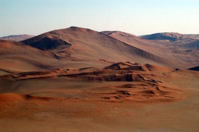 Dunes along the road from Sesriem to Sossusvlei