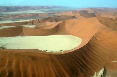 The dune we climbed at Sossusvlei