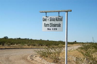 Short drive back to Ellingerode for the flight to Windhoek