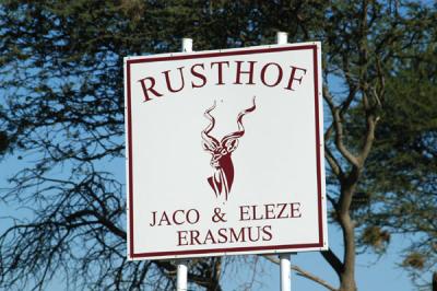 Rusthof, near Etosha