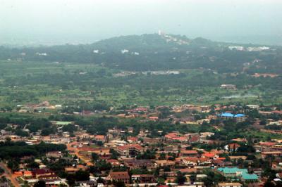 Hill north of Accra, Ghana