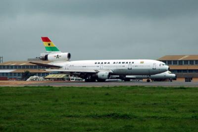 Ghana Airways DC-10 (9G-ANB) in Accra