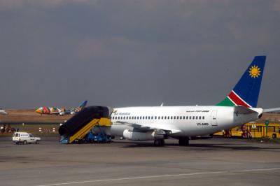 Air Namibia 737 (V5-AND) in JNB