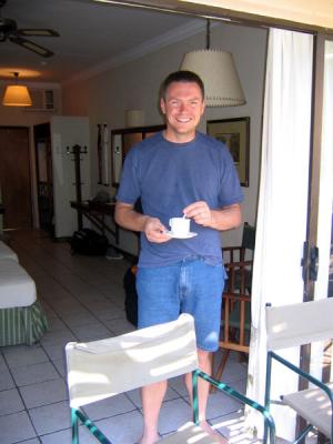 Eckhart at the Chobe Safari Lodge