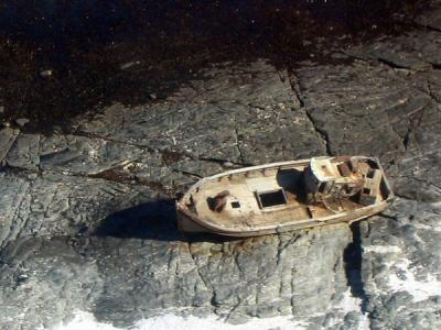 Wreck of a fishing boat, Sperrgebiet