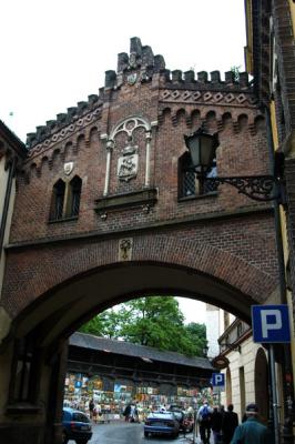 Bridge connecting the Czartoryski Museum buildings