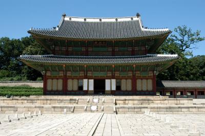 Injeongjeon Hall, the main hall of Changdeokgung