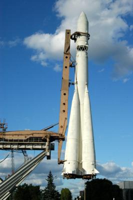 Soviet Vostok rocket (R-7A)