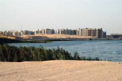 Lake at International City