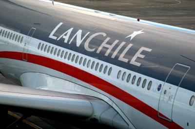 Lan Chile A340-300 at AKL