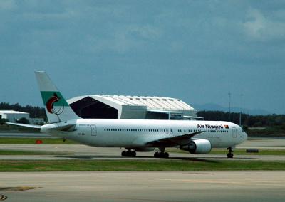 Air Niugini 767-300 at BNE (P2-ANG)