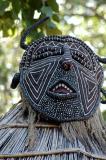 African mask at the Kraal, Zambezi Sun