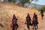 Himba women along the main road
