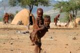 Himba children