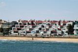 Modern beachfront houses, Swakopmund