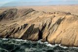 Cliffs north of Spencer Bay, Namibia
