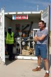 Eckhart and the containerized fuel depot