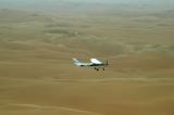 V5-JOG flying over the Namib Desert