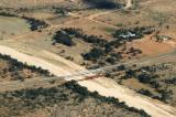 A bridge on the Trans Kalahari Highway near Hosea Kutako International Airport, Windhoek