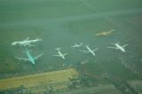 Rainy cargo ramp at Lagos, Nigeria