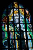 Art Nouveau stained glass window, Franciscan Church